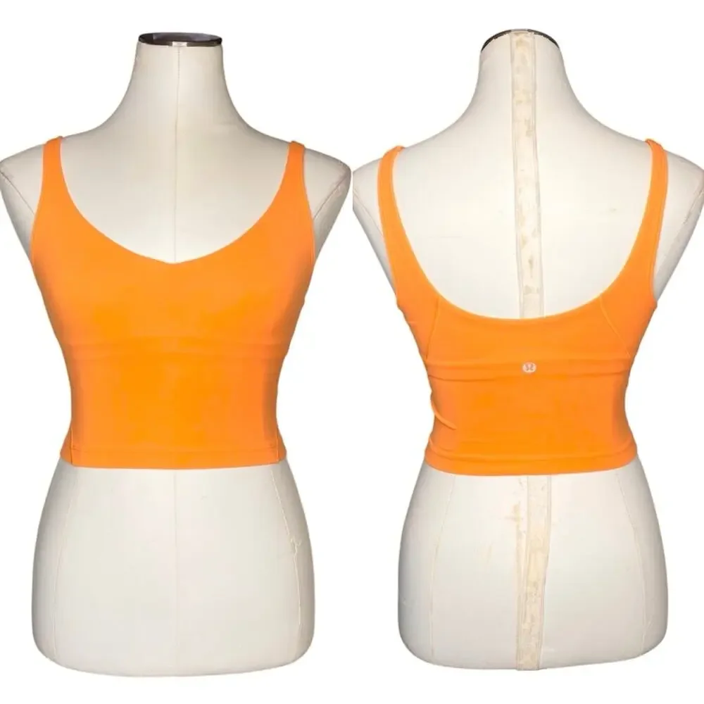 Lululemon Align Tank Top in Orange Soda size 4